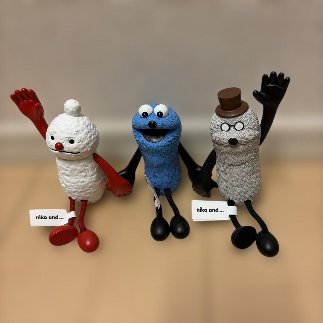 ニコアンドパペットスンスン　お座りオブジェ