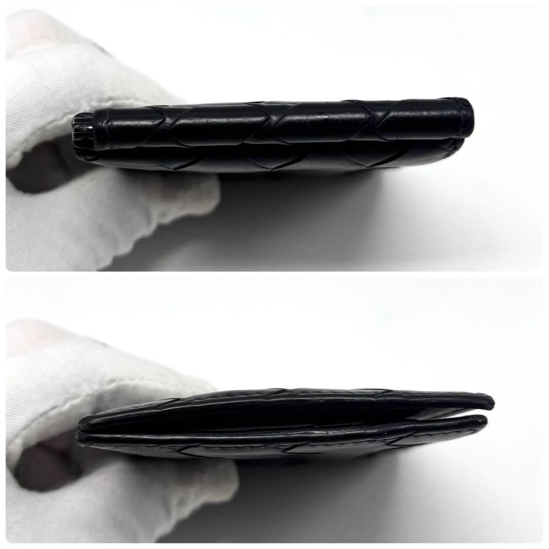 【極美品】RFID掲載 ボッテガヴェネタ マネークリップ　マキシイントレチャート