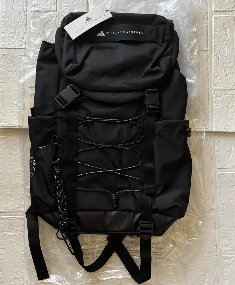 新品 人気 アディダスバイステラマッカートニー ★ バックパック ブラック