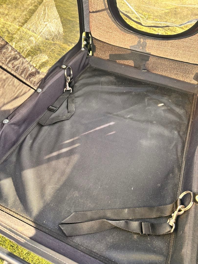 Air Buggy NEST エアバギー ネスト　バイク　アースグレイ