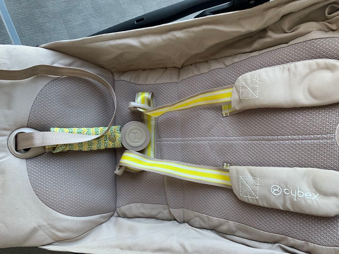 サイベックス　リベル　ベビーカー　ベージュ　レインカバー付