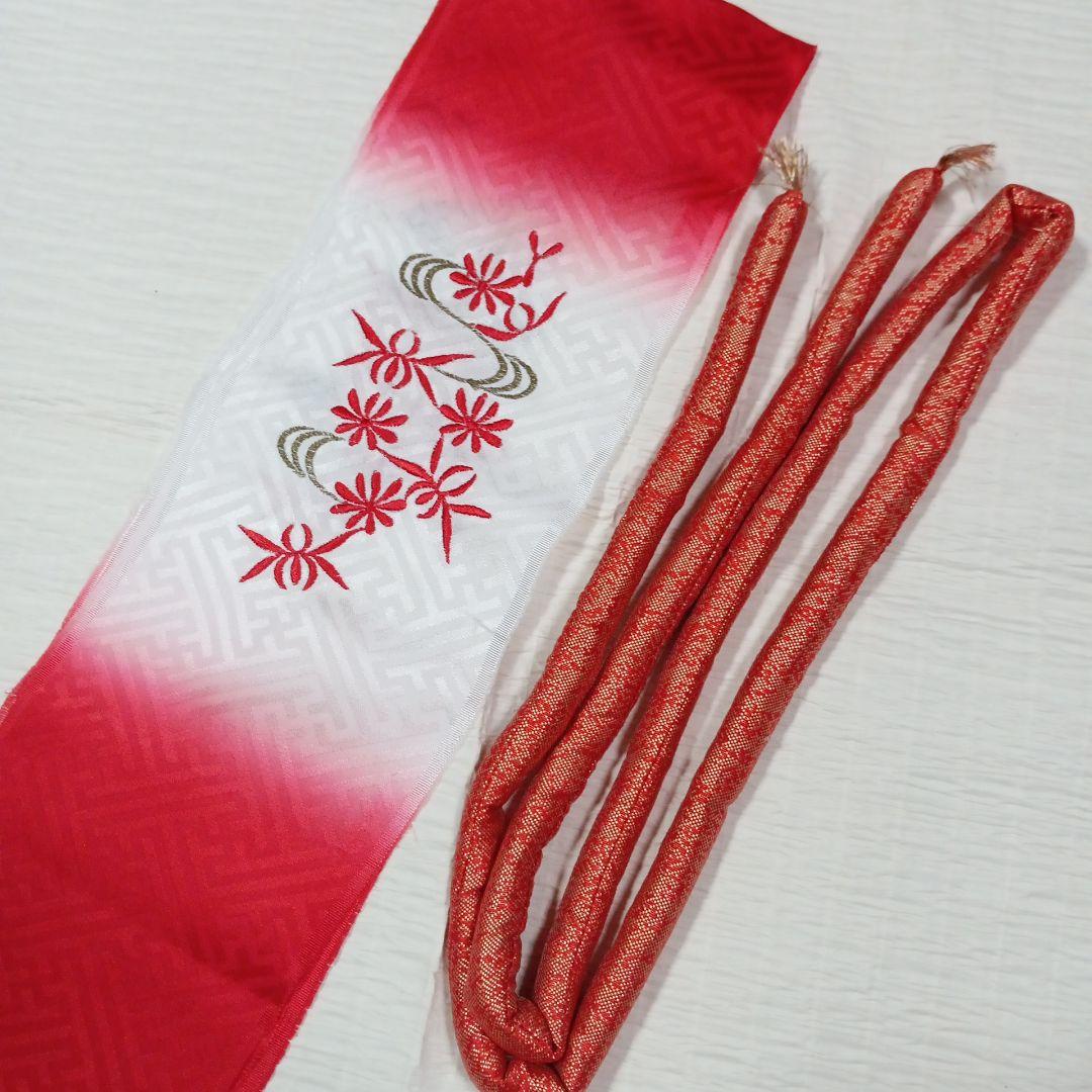 七五三、3歳用絞り着物 フルセット