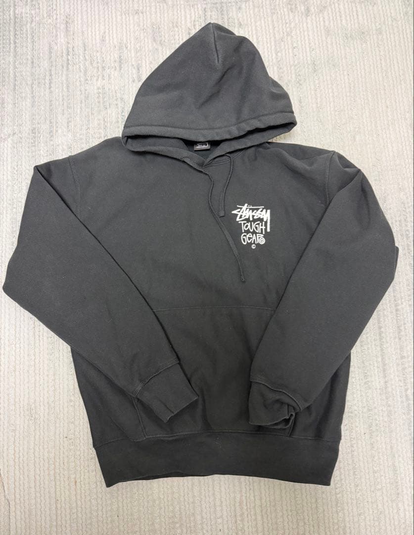Stussy Tough Gear パーカー Lサイズ ブラック