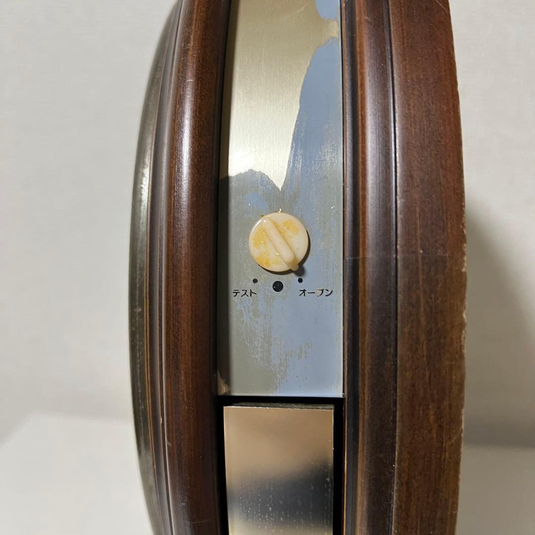 CITIZEN シチズン　からくり 鳳凰と菊　木枠　重厚