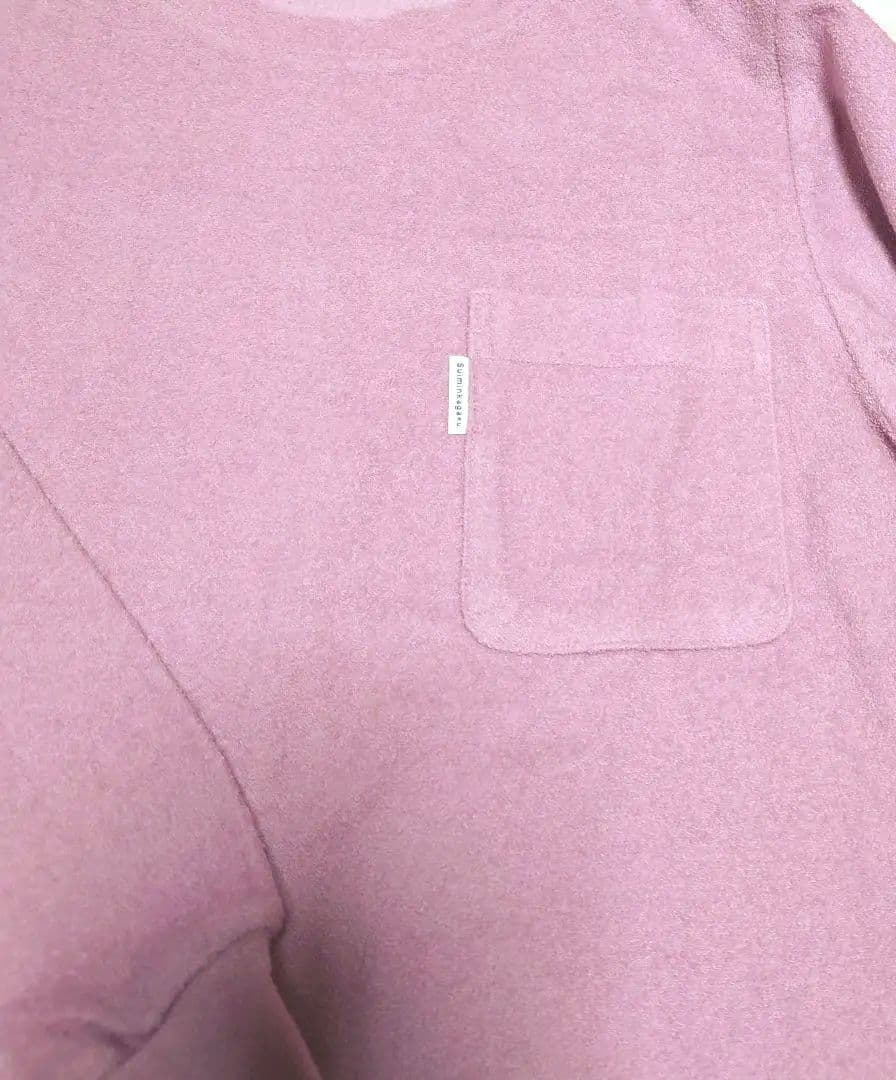 新品タグ付き ワコール 睡眠科学 ルームウェア パジャマ パイル地 ピンク M