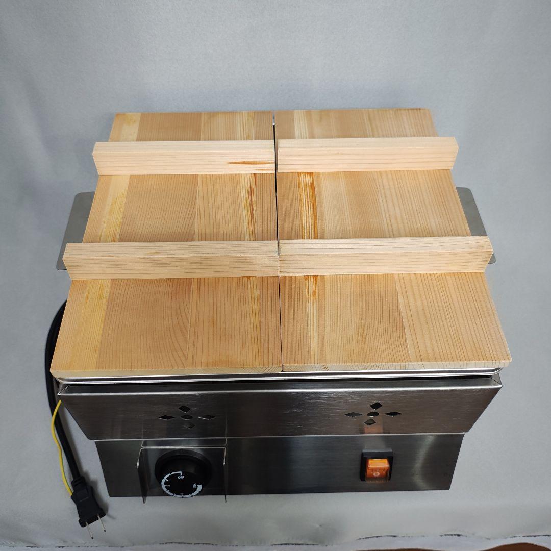 お値下げ中！TKG おでん鍋 遠藤商事 電気おでん鍋 四ツ切 業務用 送料無料