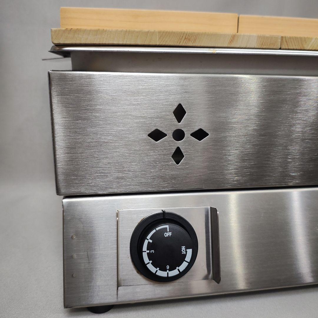 お値下げ中！TKG おでん鍋 遠藤商事 電気おでん鍋 四ツ切 業務用 送料無料