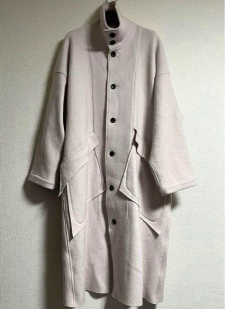ジャケット・アウター sulvam 20aw blanket stand collar coat