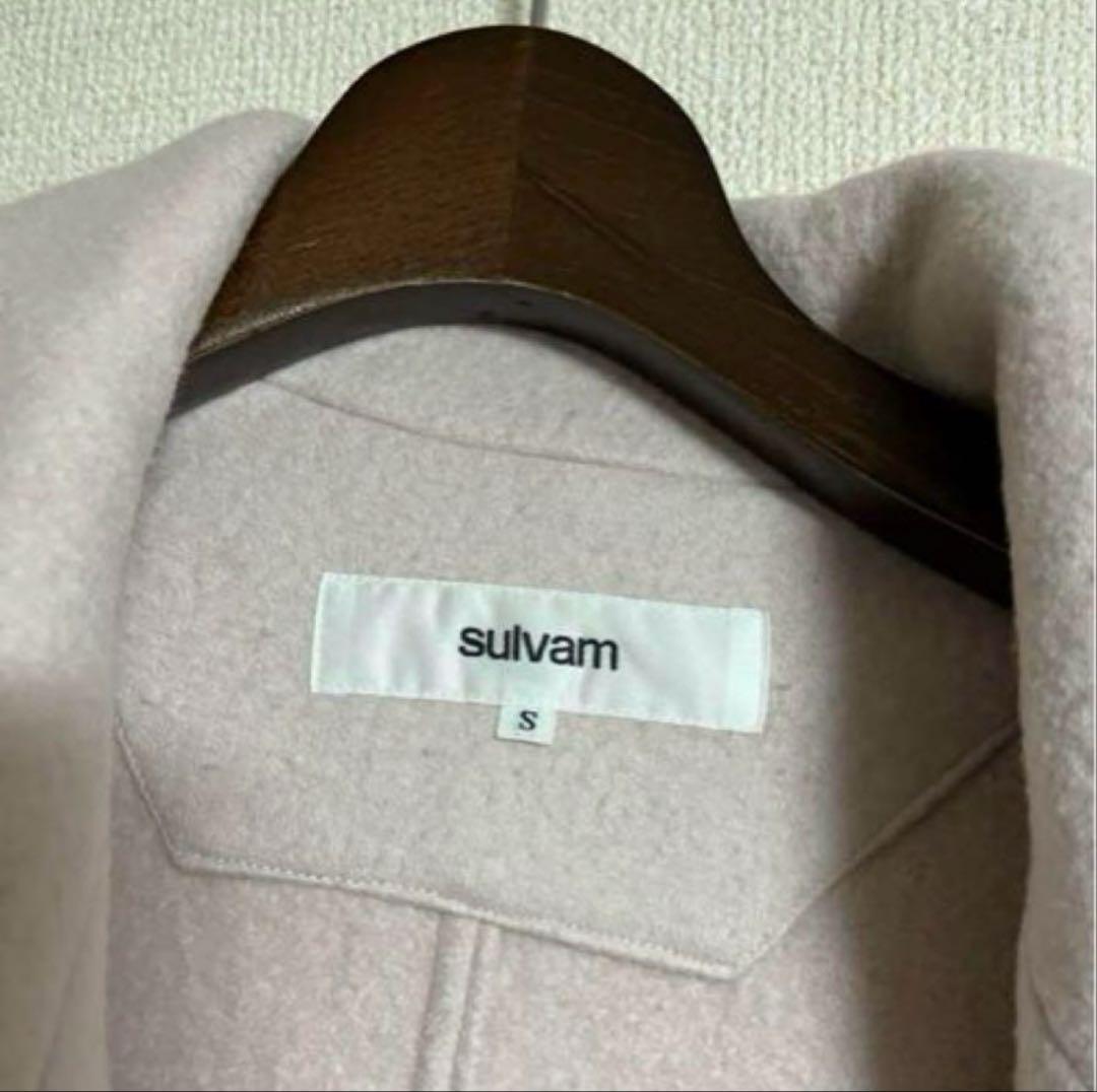ジャケット・アウター sulvam 20aw blanket stand collar coat