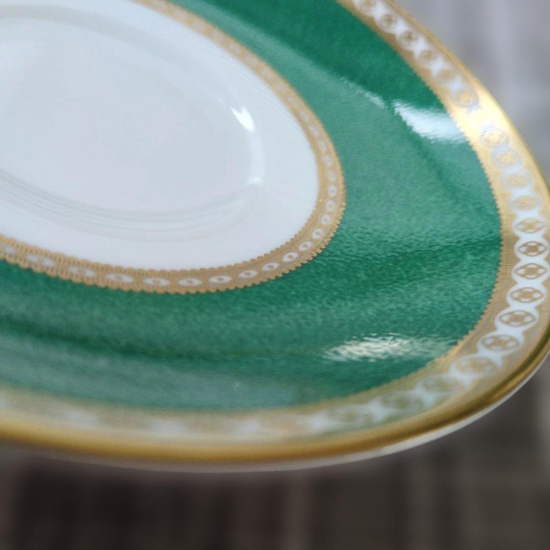 ウェッジウッド ユーランダーパウダーグリーン カップ＆ソーサー1客