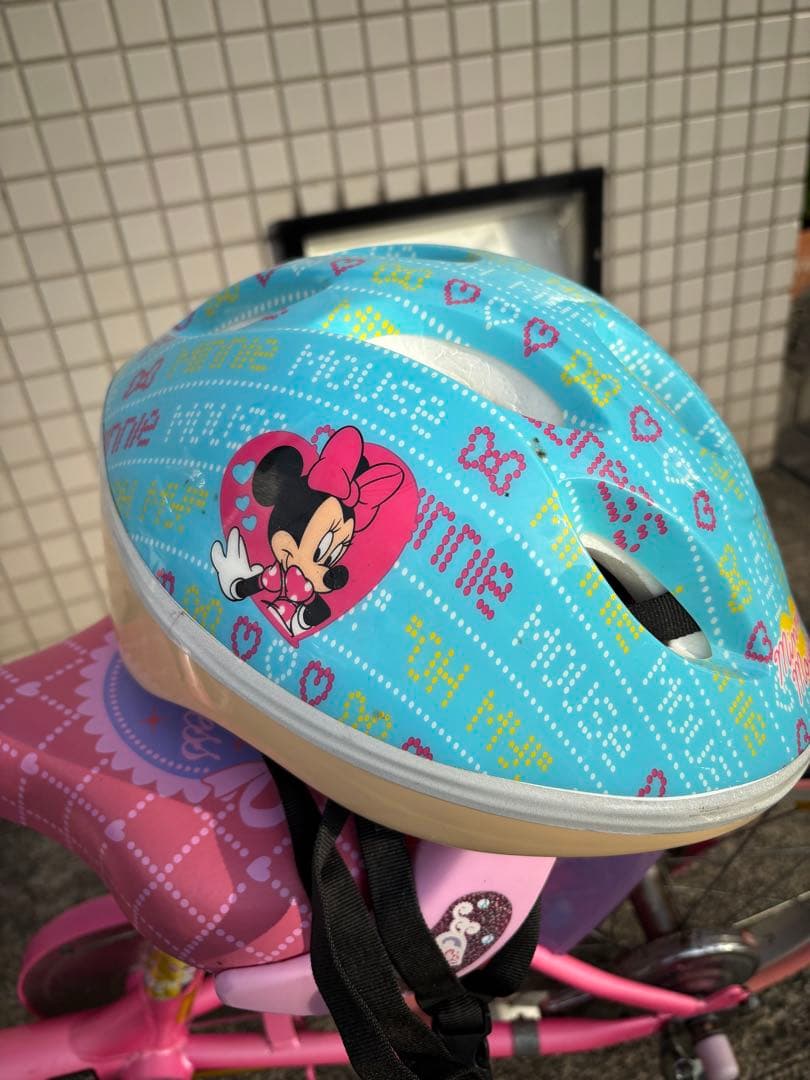 ディズニープリンセス 子供用自転車 ピンク