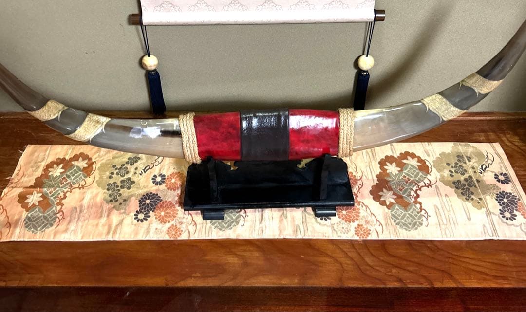 水牛 角 龍　置物 インテリア　骨董品