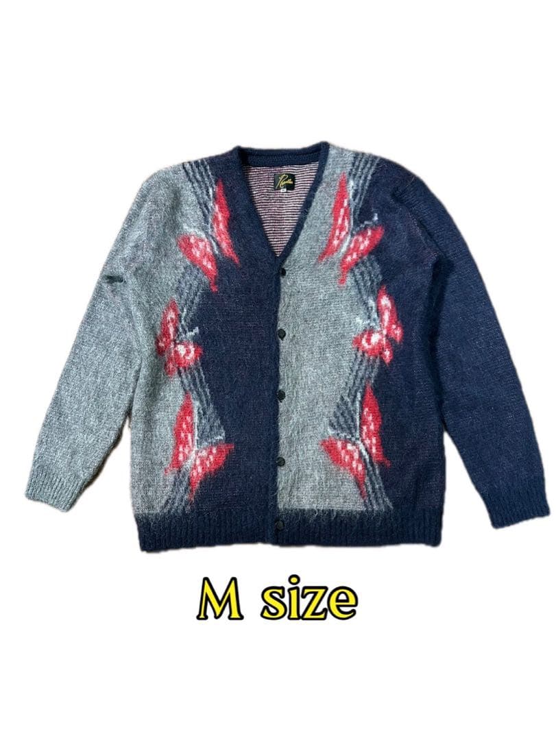 Needles ニードルズ　Mohair Cardiganモヘアカーディガン　M