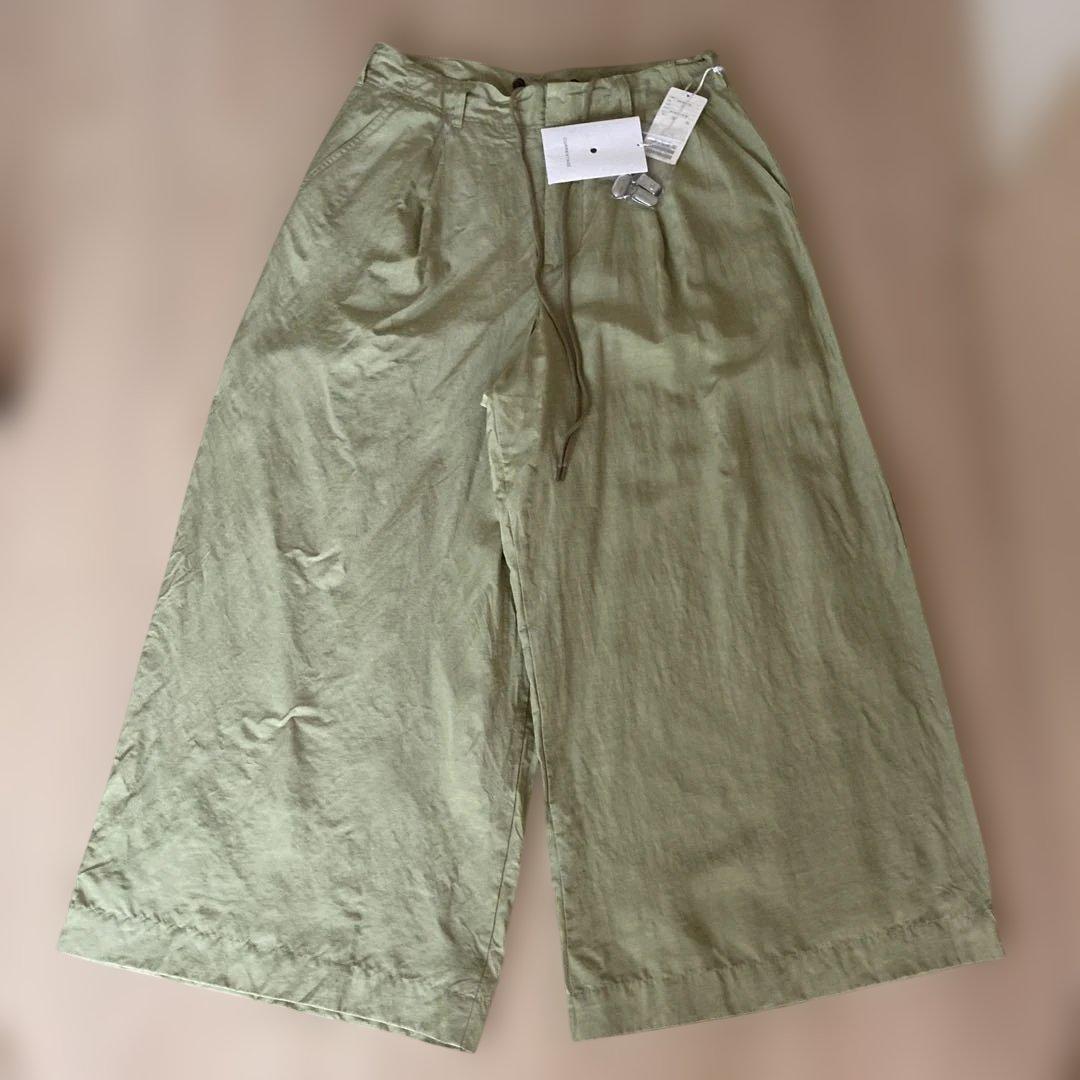 【新品】CURRENTAGE Spick and Span別注サスペンダーパンツ