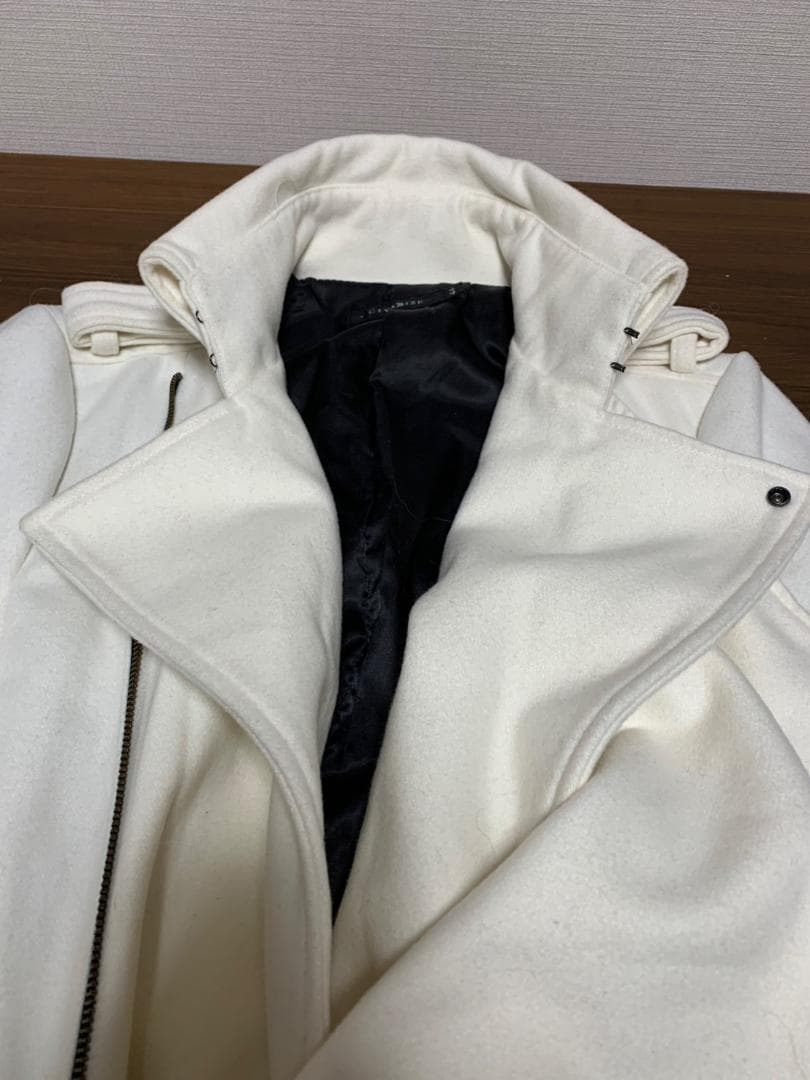 [CIVARIZE] ドレープトレンチコート 44 ホワイト CV17-H27