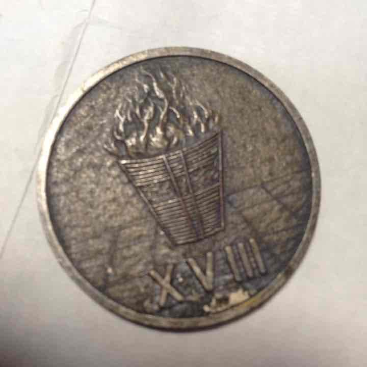 TOKYO1964聖火記念メダル XVIII