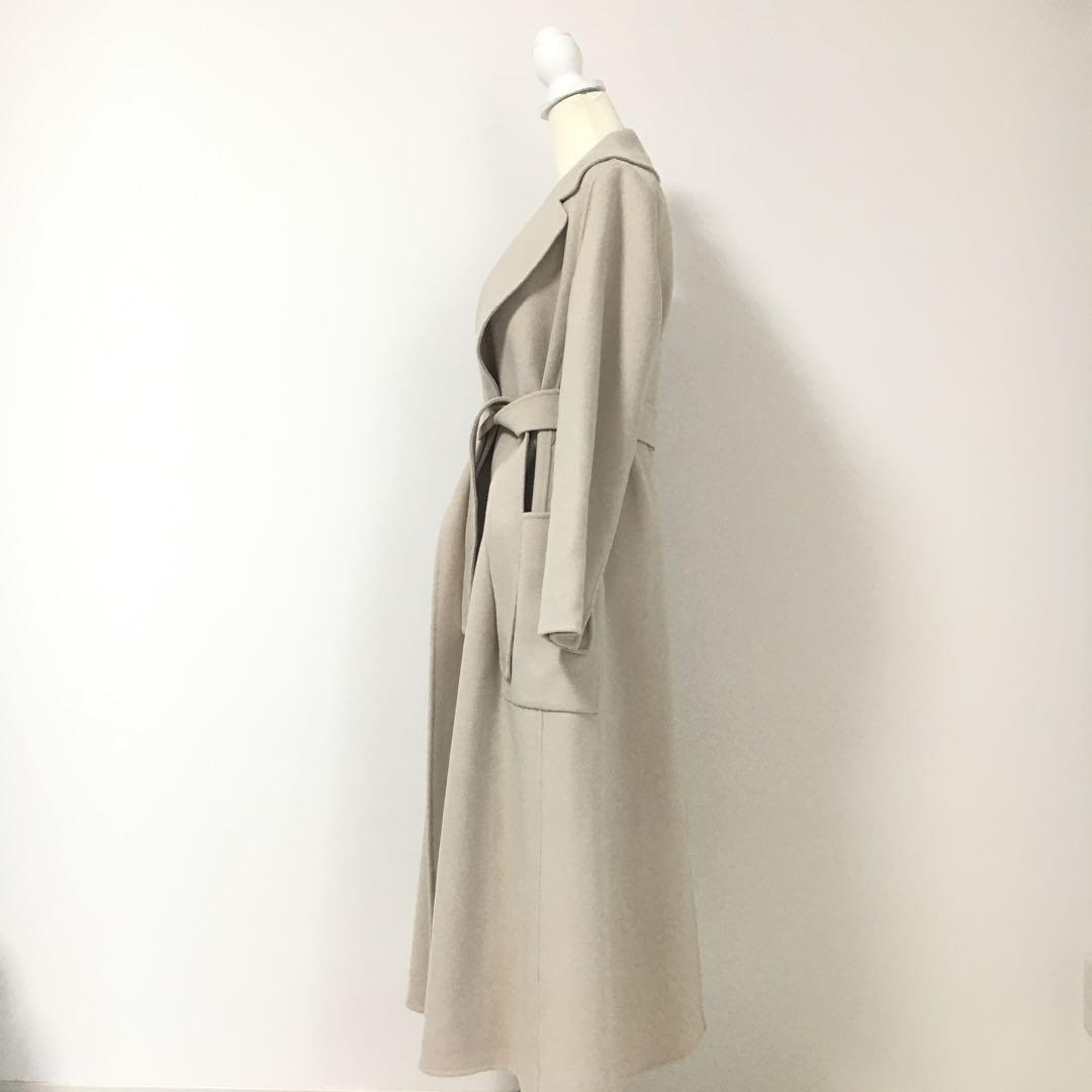 近年美品　MaxMara マックスマーラ　クチートアマーノ　ベルト　コート