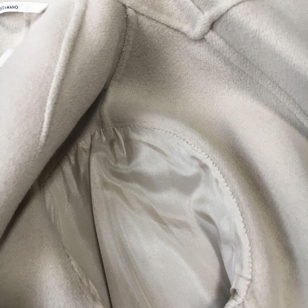 近年美品　MaxMara マックスマーラ　クチートアマーノ　ベルト　コート