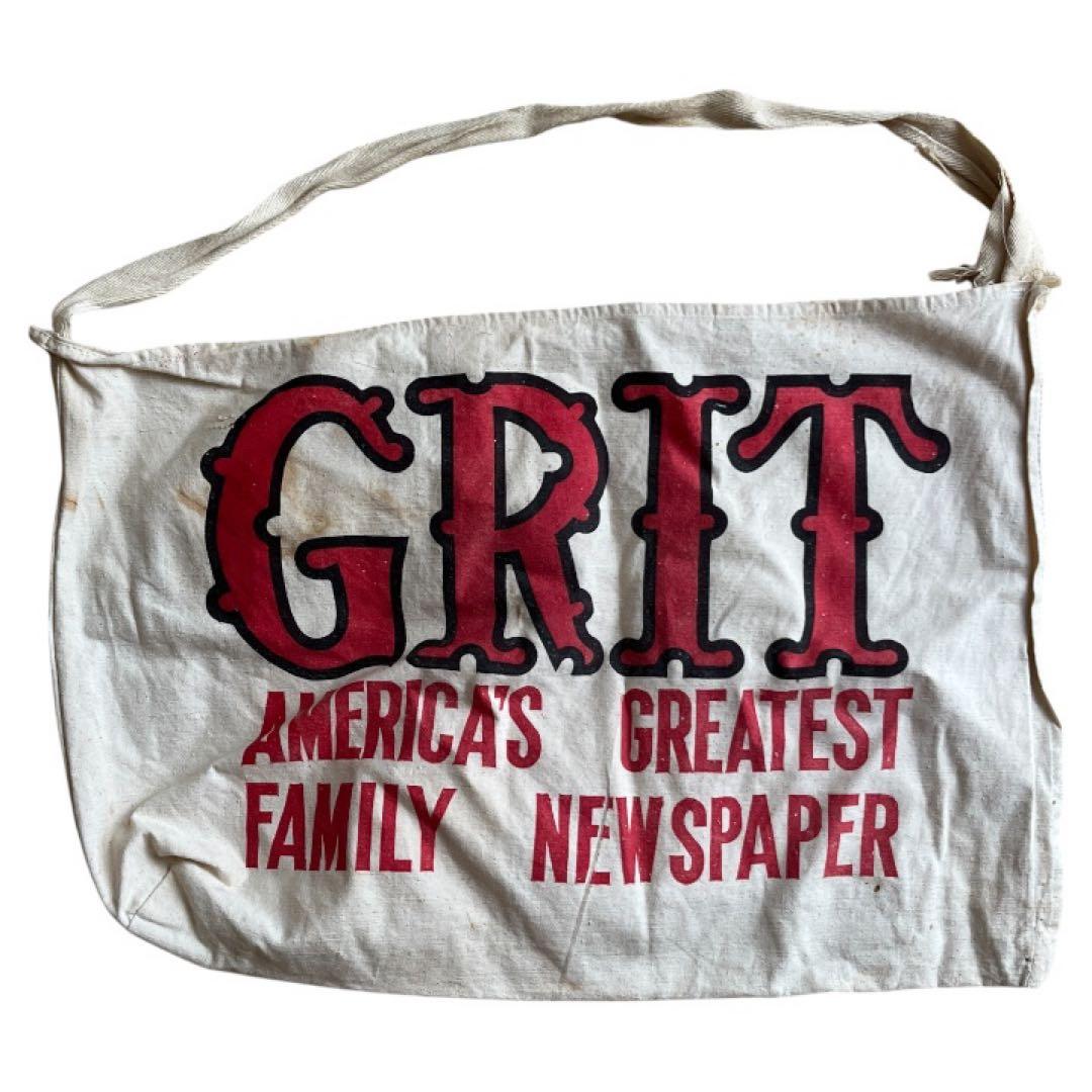 ト*す様 60s GRIT ニュースペーパーバッグ