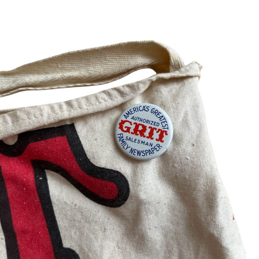 ト*す様 60s GRIT ニュースペーパーバッグ
