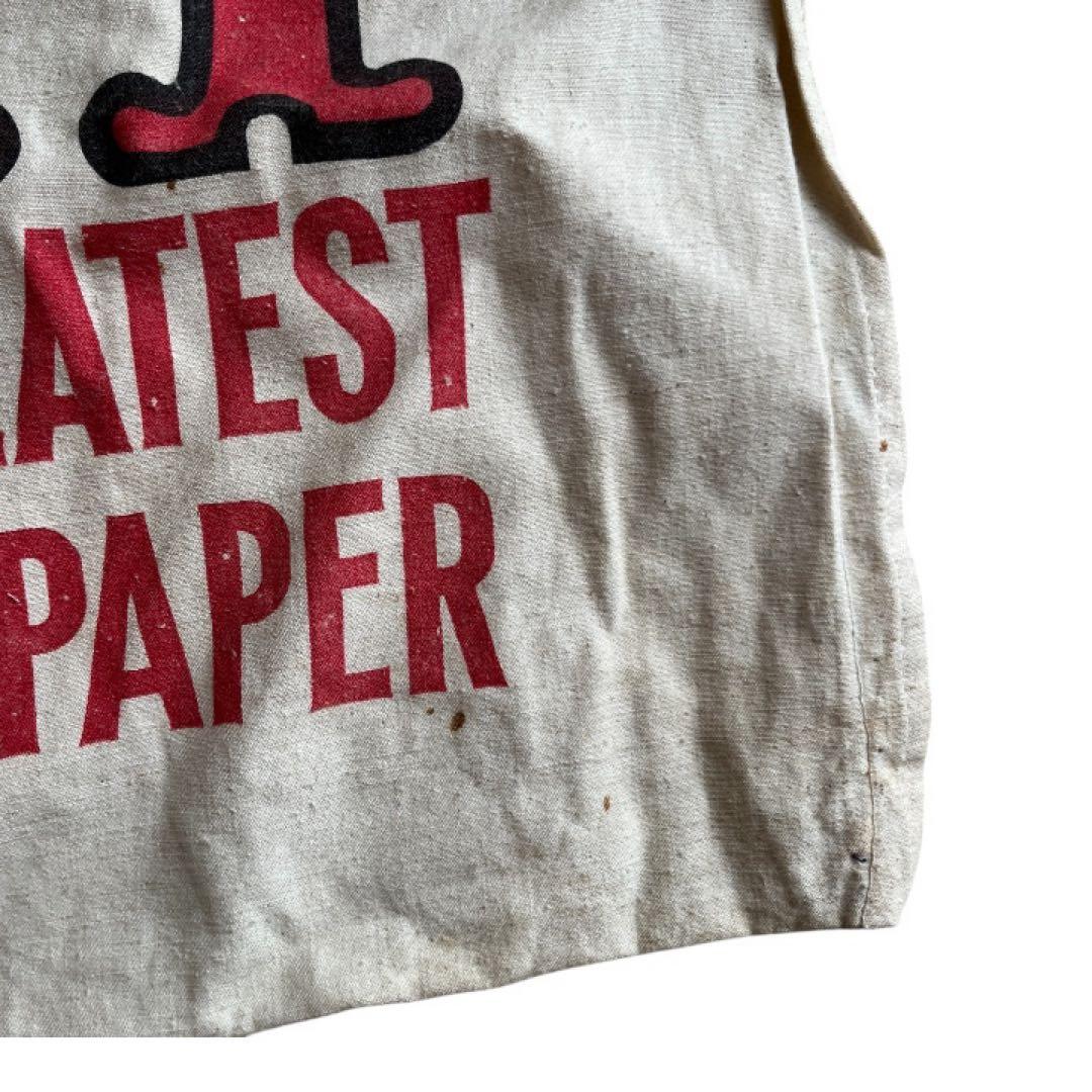 ト*す様 60s GRIT ニュースペーパーバッグ