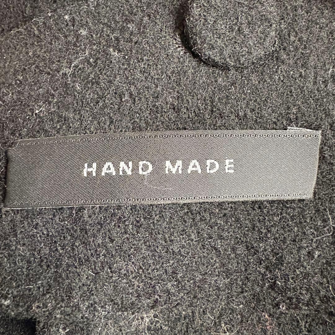 cizatto Wool Gown Coat 黒 フリー ベルト付 ロングコート