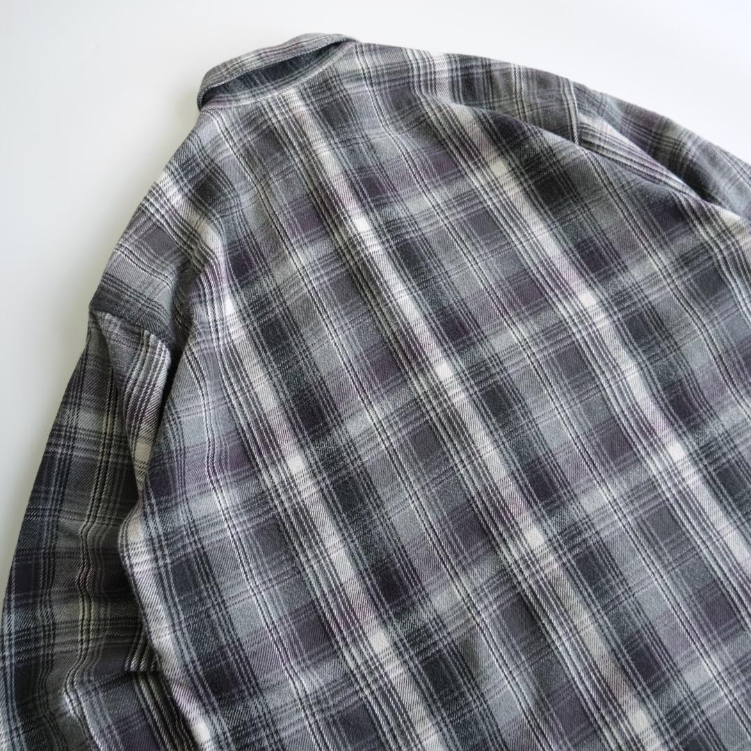 ST.JOHN'S BAY 00s チェックヘビーネルシャツ XLT