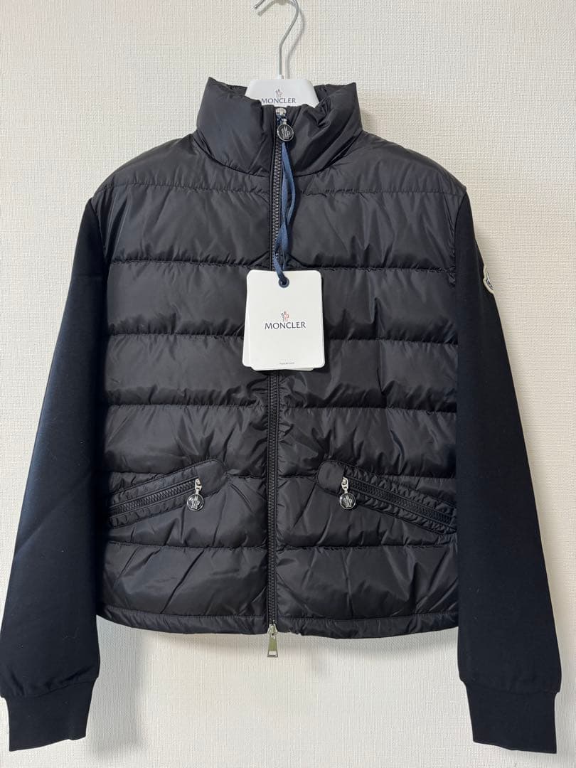MONCLER 新品 ダウン カーディガン　ニット　モンクレール