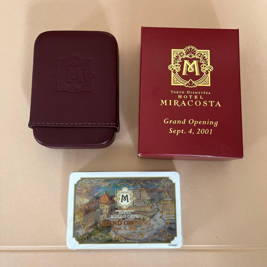 ホテル ミラコスタ グランドオープニング記念　トランプ　非売品　×4個