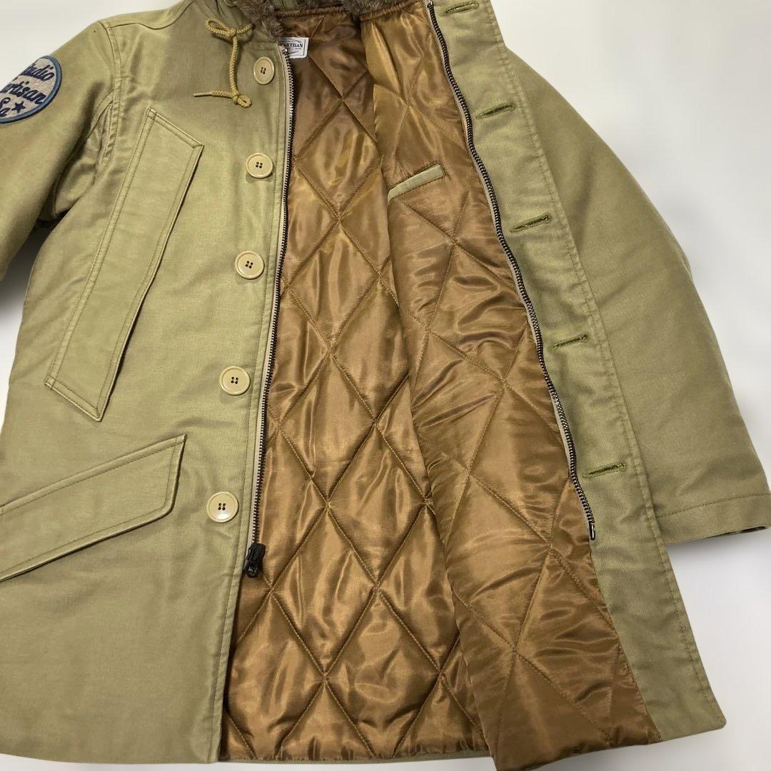 【極美品】ステュディオ ダルチザン ヘビーコットンツイルＢ－9フライトジャケット