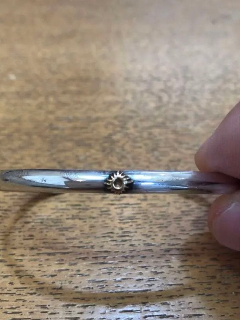 アリゾナ フリーダム シルバー925 k18太陽神 アラベスクバングル saad