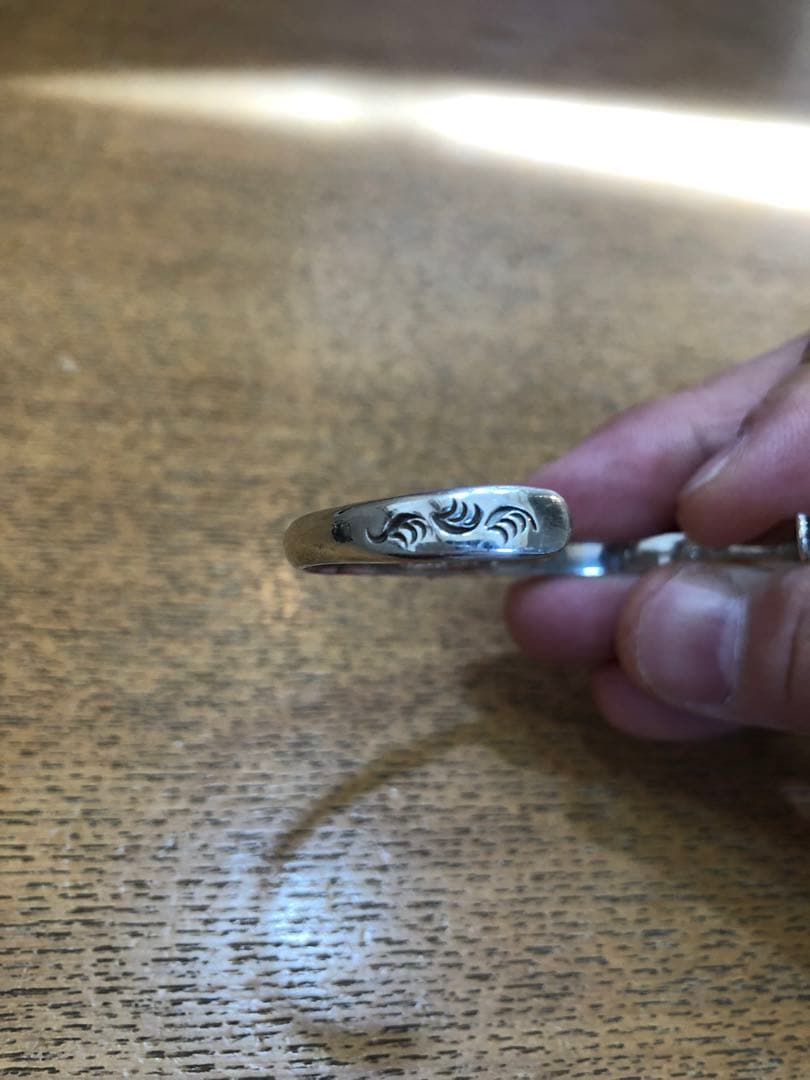 アリゾナ フリーダム シルバー925 k18太陽神 アラベスクバングル saad