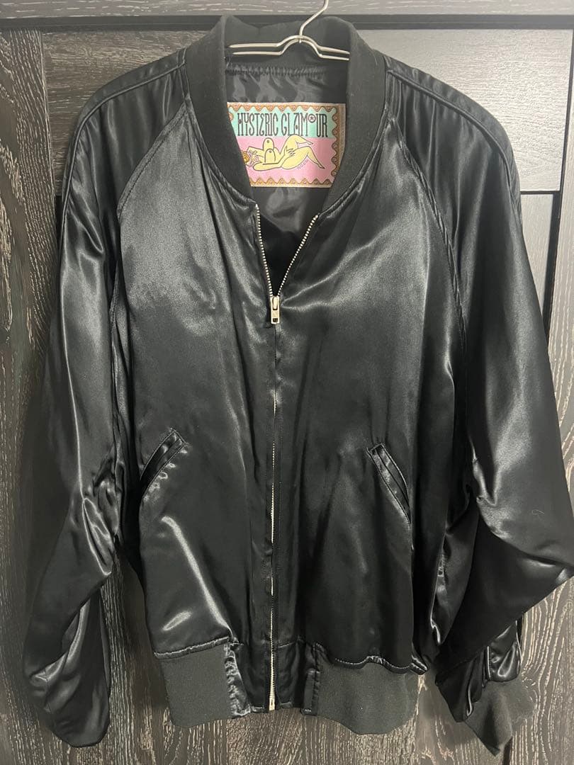 ヒステリックグラマー　miss hysteric刺繍入りスカジャン