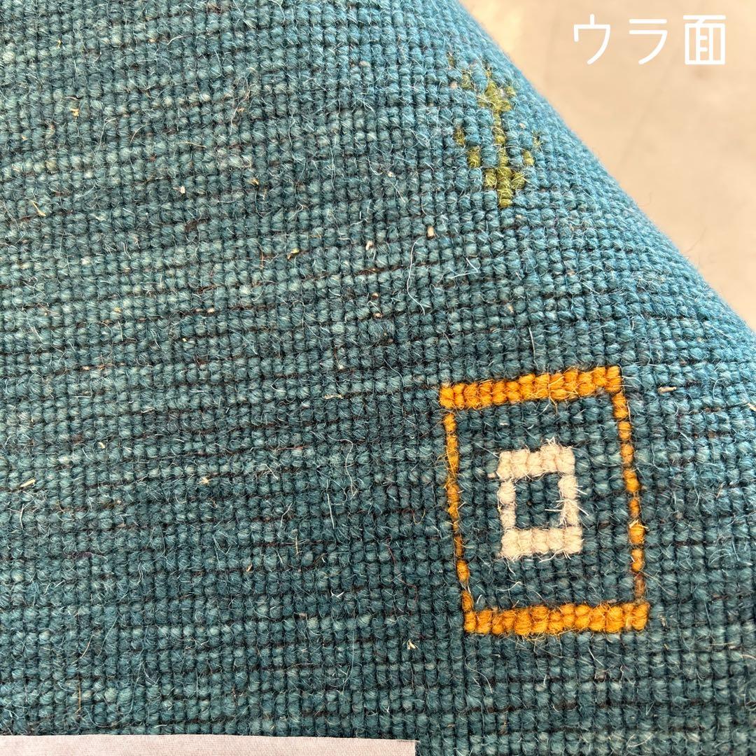 新品☆ギャベ ラグ カーペット 手織り絨毯 インドギャべ ロリバフ