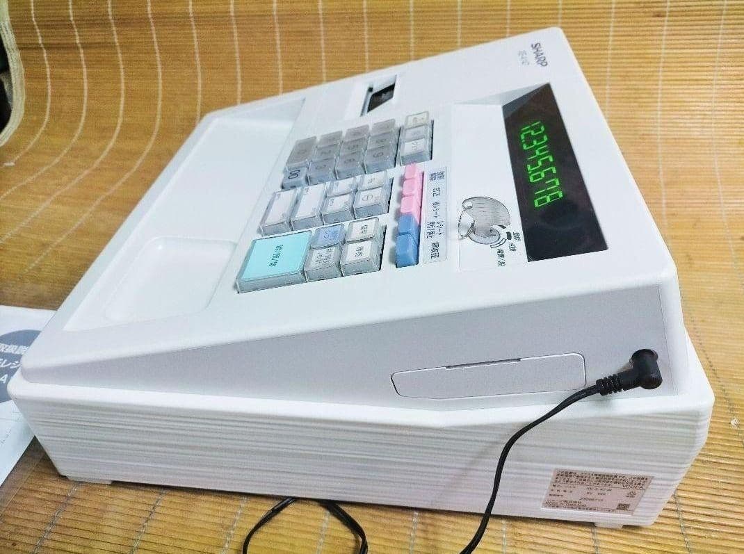 シャープレジスター　XE-A147　PC連携売上管理フル設定無料　1958147