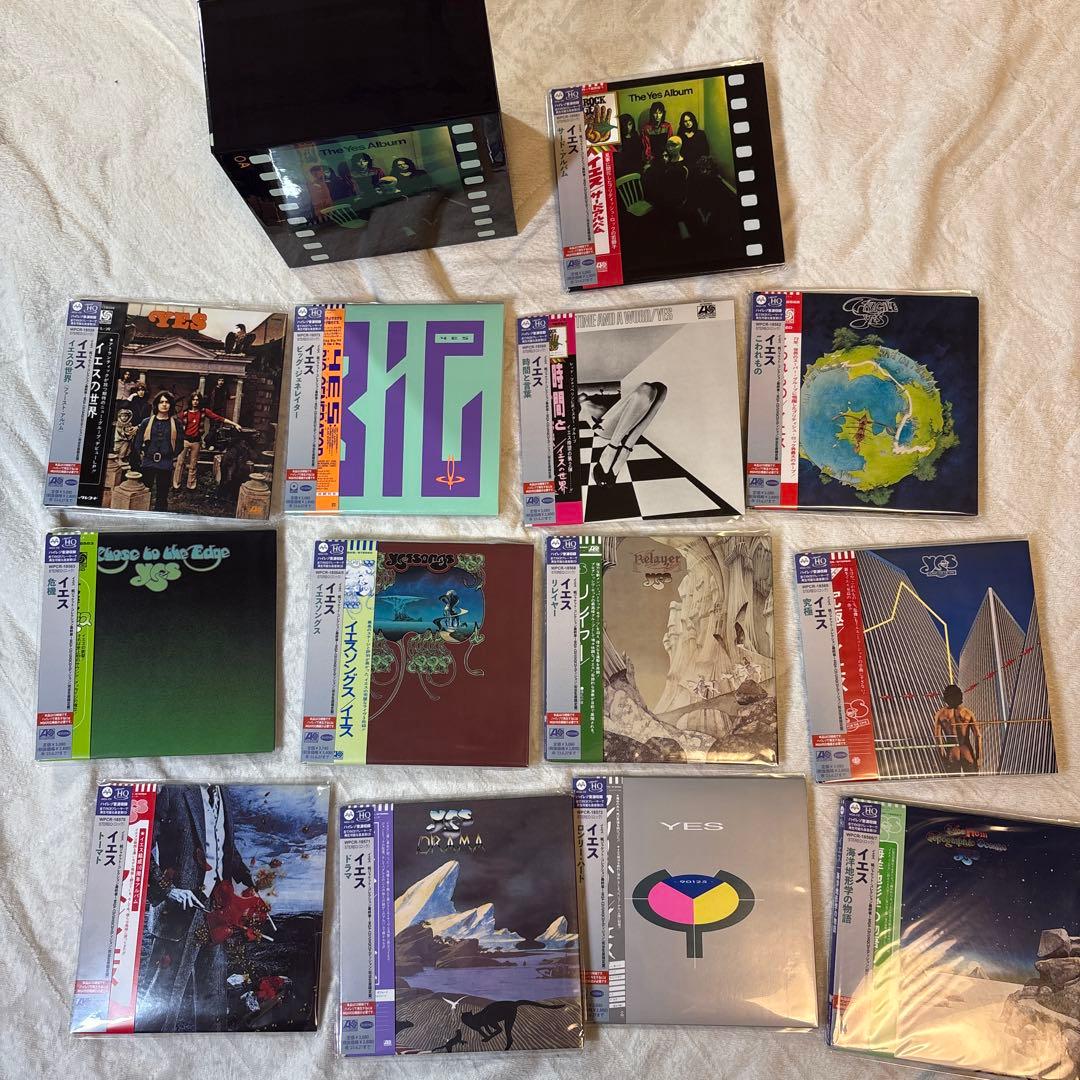 イエス　ハイレゾCD紙ジャケコレクション15枚組【新品未使用】