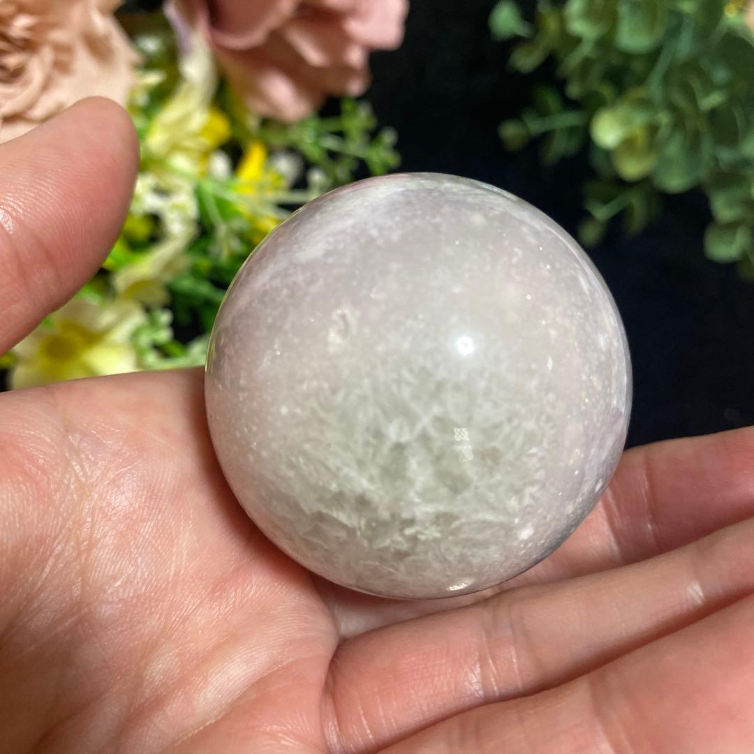 グリーン桜瑪瑙with夜桜 スフィア ⑤