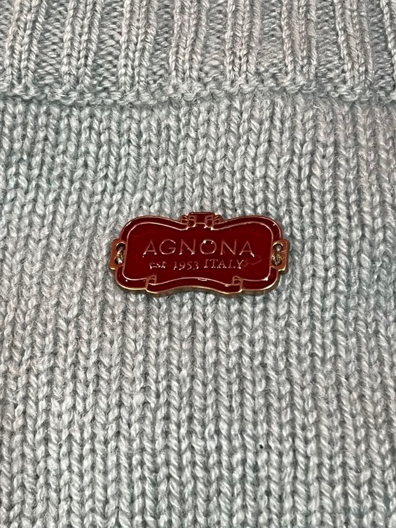 柿*種様 AGNONA アニオナ　カシミヤ100% ハイネックセーター（新品未使