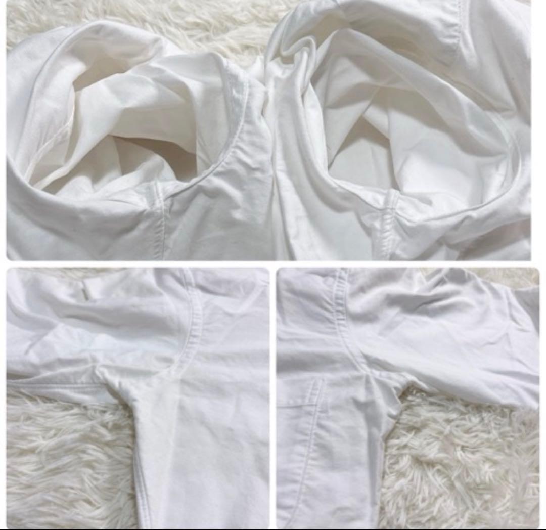 美品 トムブラウン 白シャツ トリコロール オックスフォード 長袖 定番