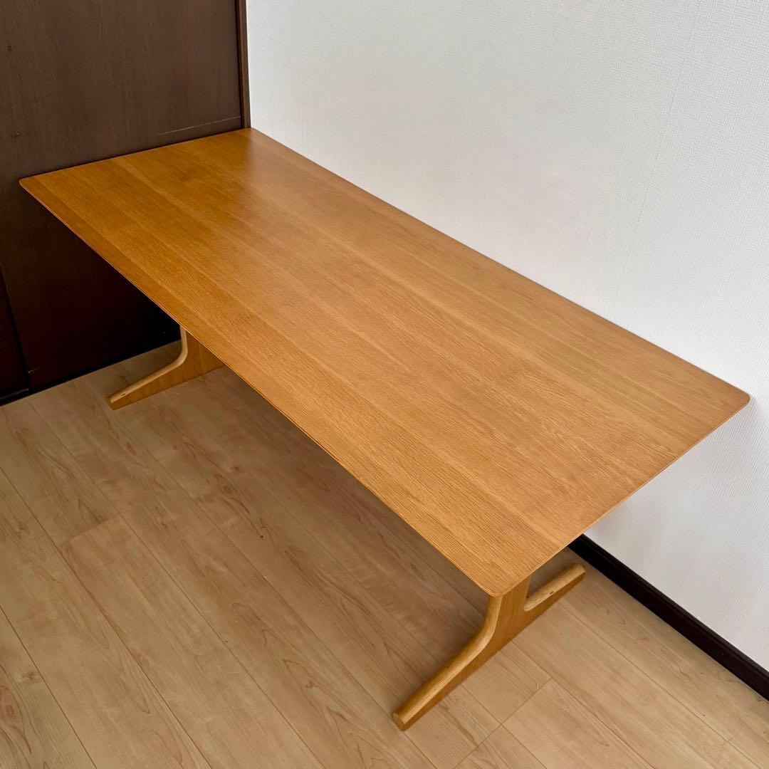 北*読様 無印良品 リビングでもダイニングでもつかえるテーブル　オーク
