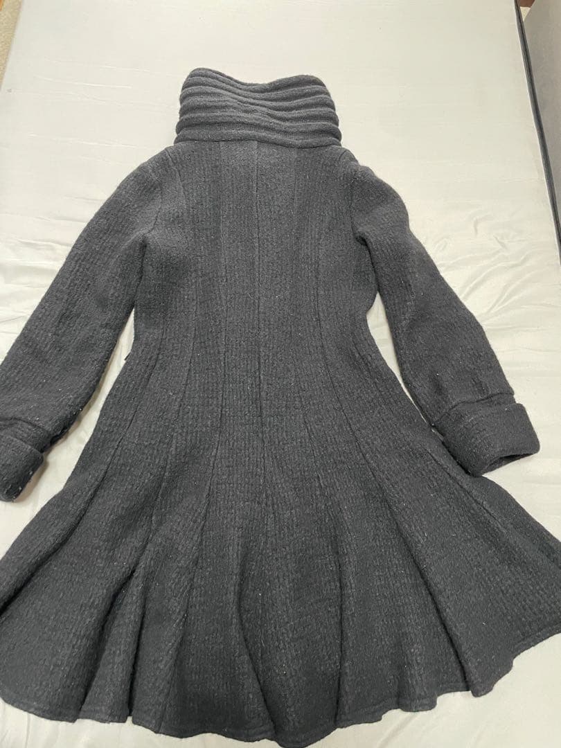 エポカ ダブルブレストコート ブラック