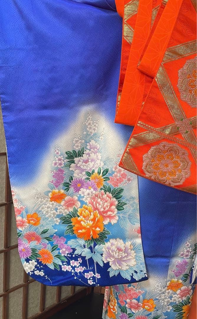 七五三7歳お稽古お着物と帯のみ