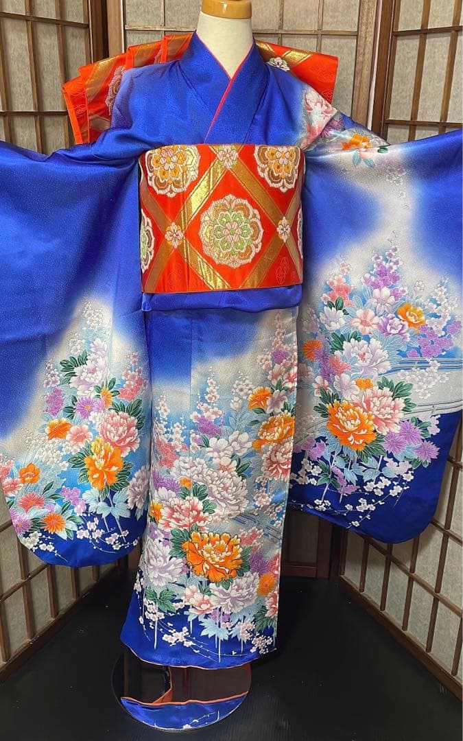 七五三7歳お稽古お着物と帯のみ