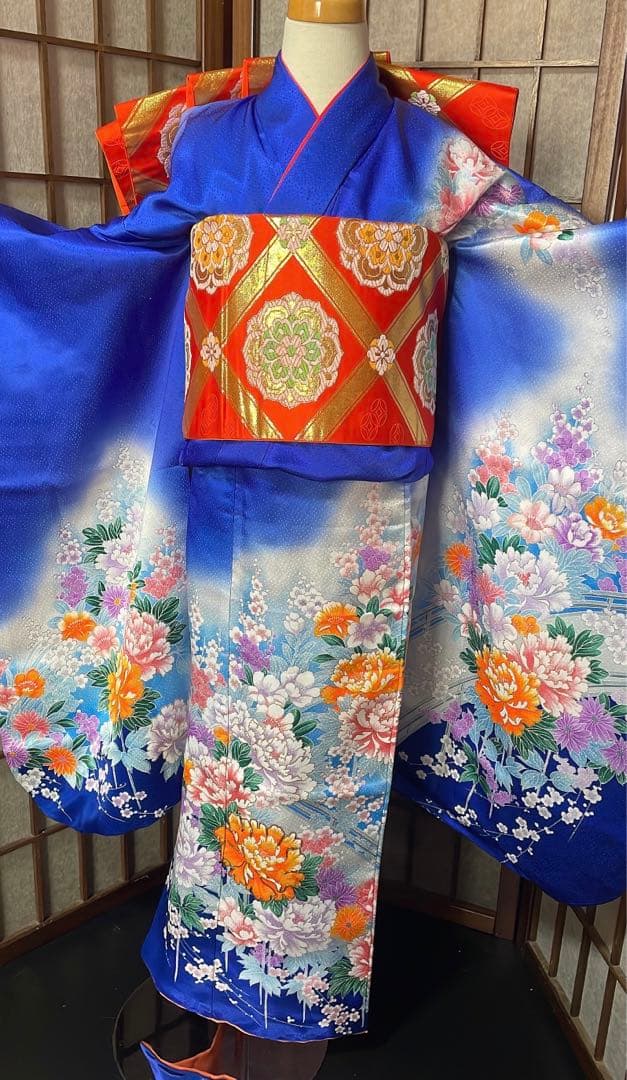 七五三7歳お稽古お着物と帯のみ