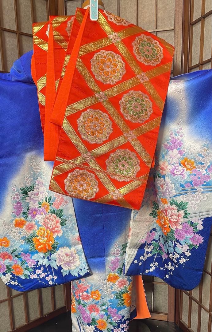 七五三7歳お稽古お着物と帯のみ