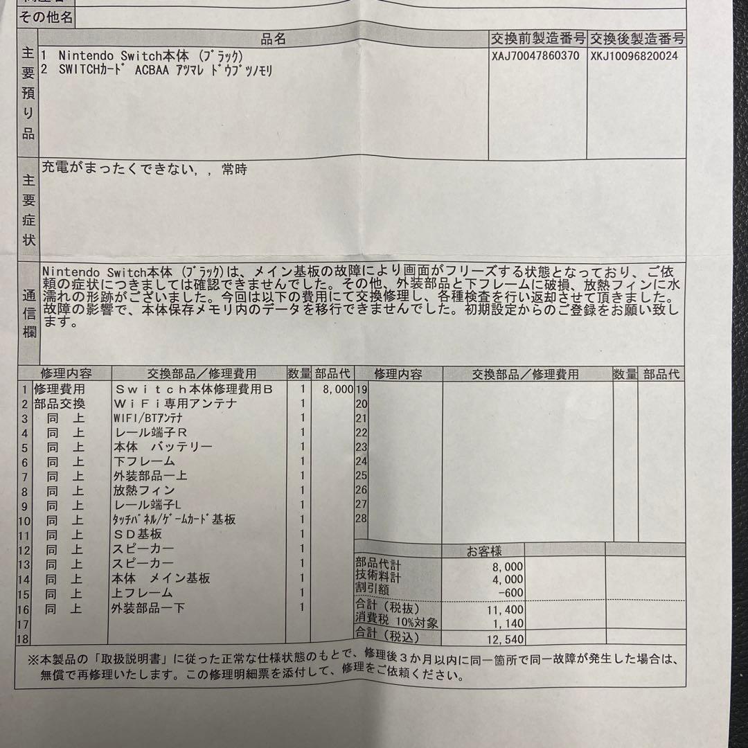 ニンテンドー　スイッチ 本体&コントローラー中古