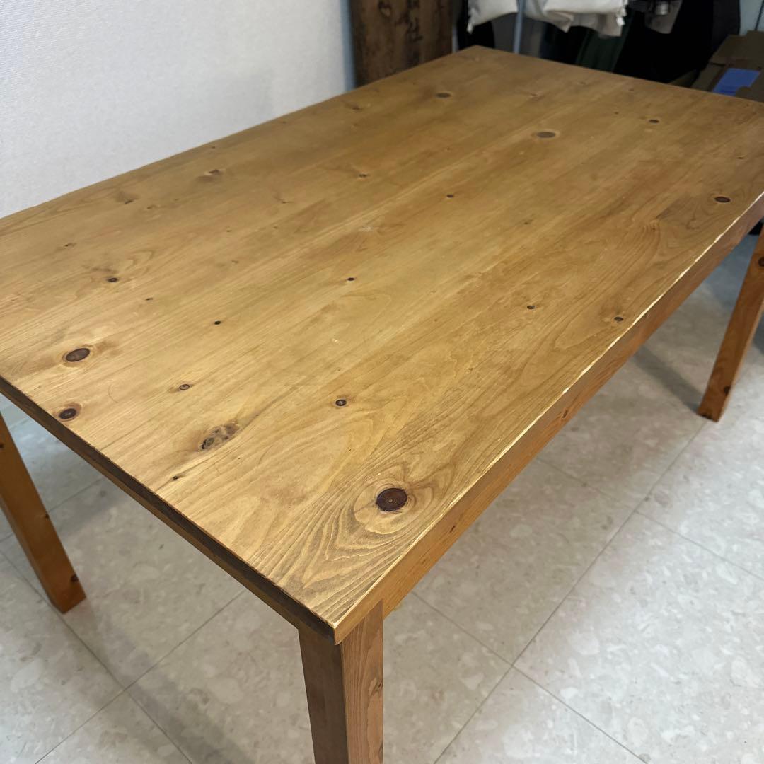 天然木ダイニングテーブル