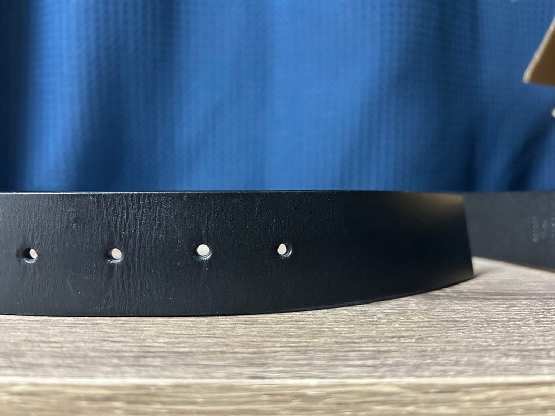 美品　GUCCI グッチ　ブラックレザーベルト