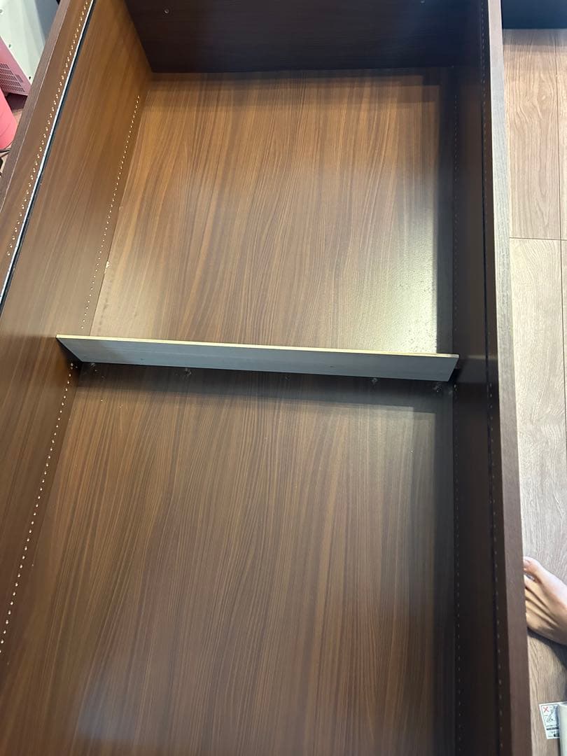 ホワイトLEDセット JAJAN フィギュアラック ザ サードワイドブラウン