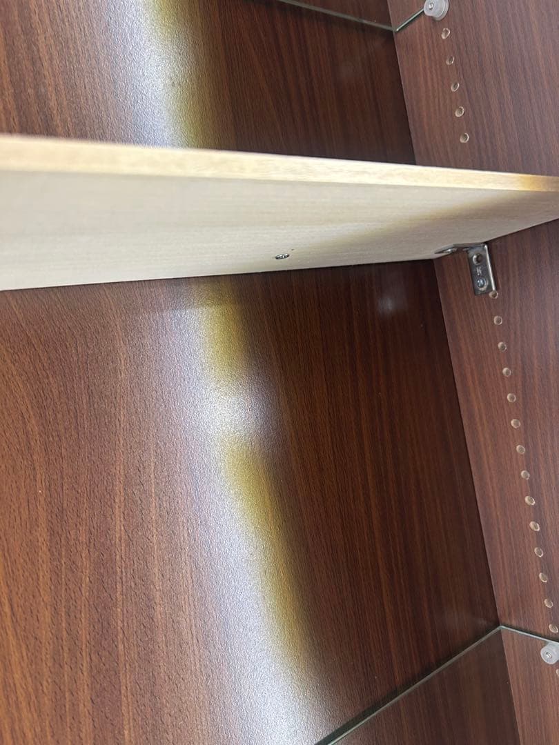 ホワイトLEDセット JAJAN フィギュアラック ザ サードワイドブラウン